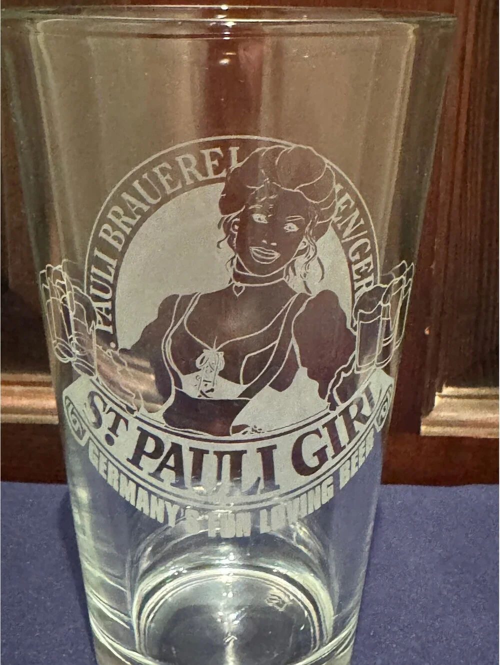 St. Pauli Girl Beer Glass